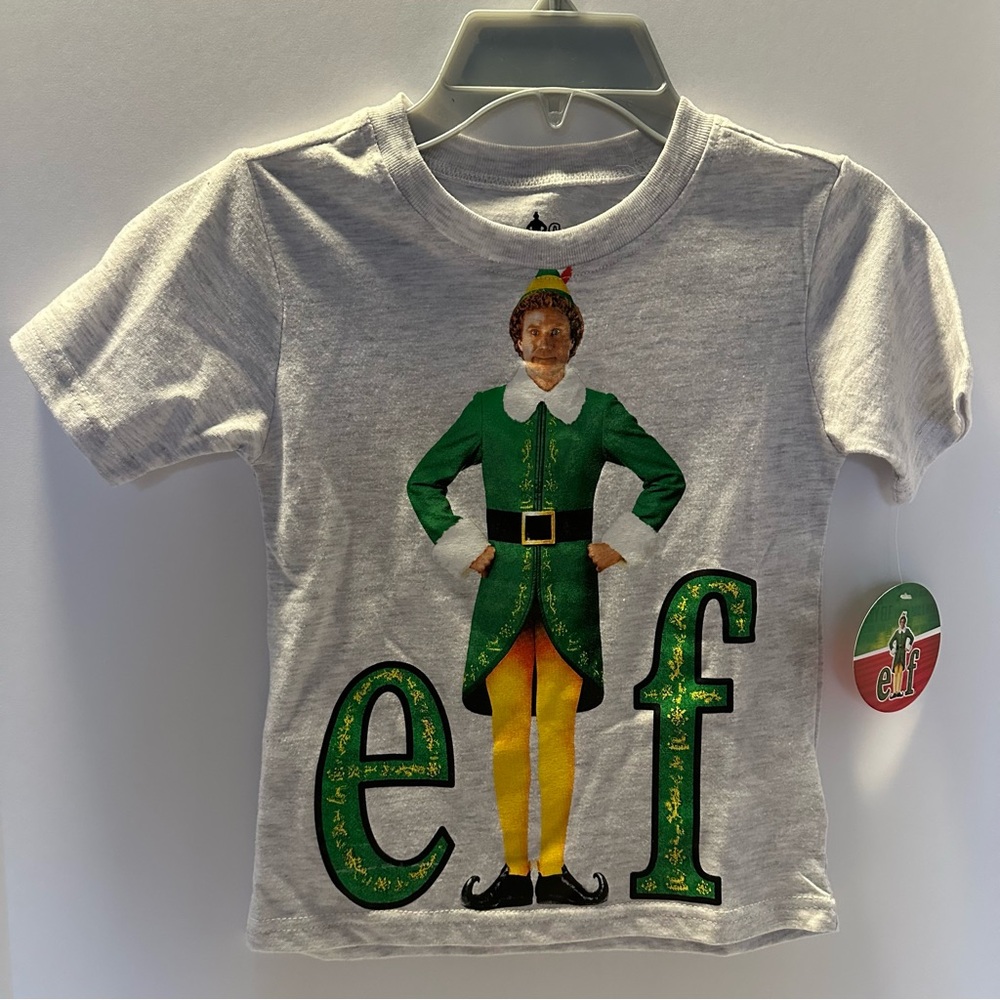 Christmas Elf Shirt Size 4 NEW